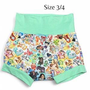 Custom made shorts-New- Disney characters